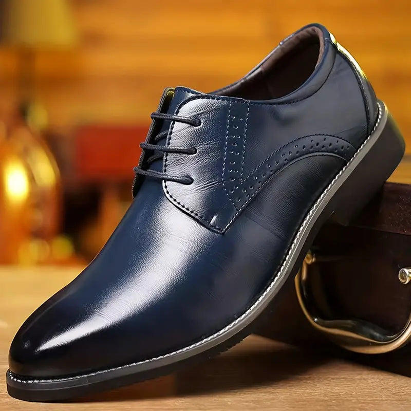 Business Style Anzugschuhe Herren Aus Kalbsleder