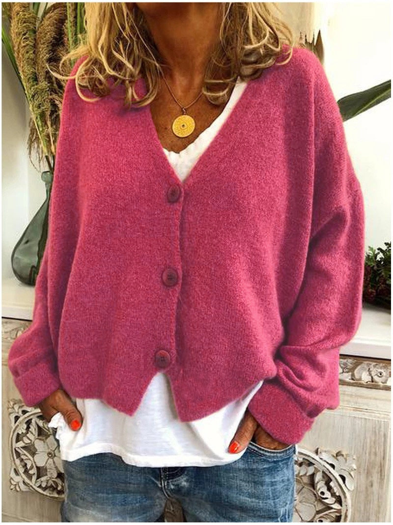 Kuschelige Strickjacke