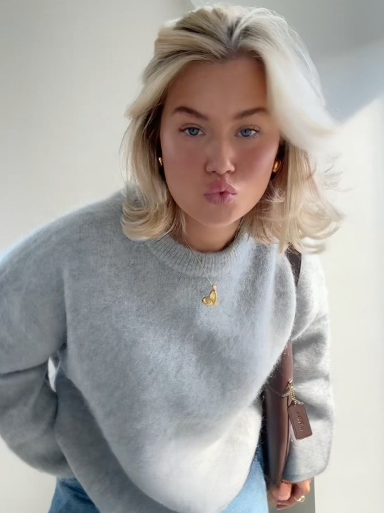 weicher Mohair-Strickpullover