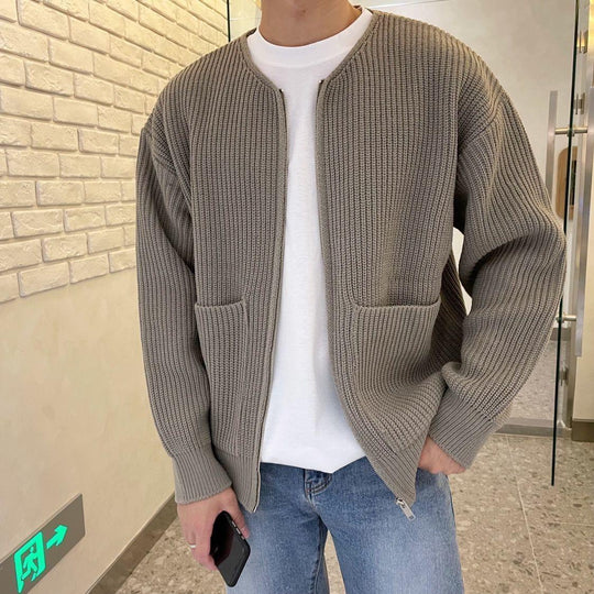 Herren Strickjacke mit modernem Schnitt
