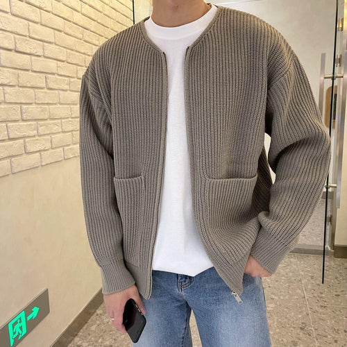 Herren Strickjacke mit modernem Schnitt