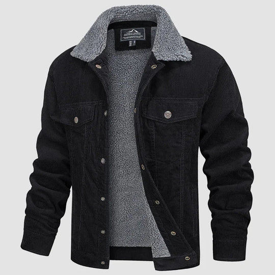 Herren Winterjacke mit Kapuze