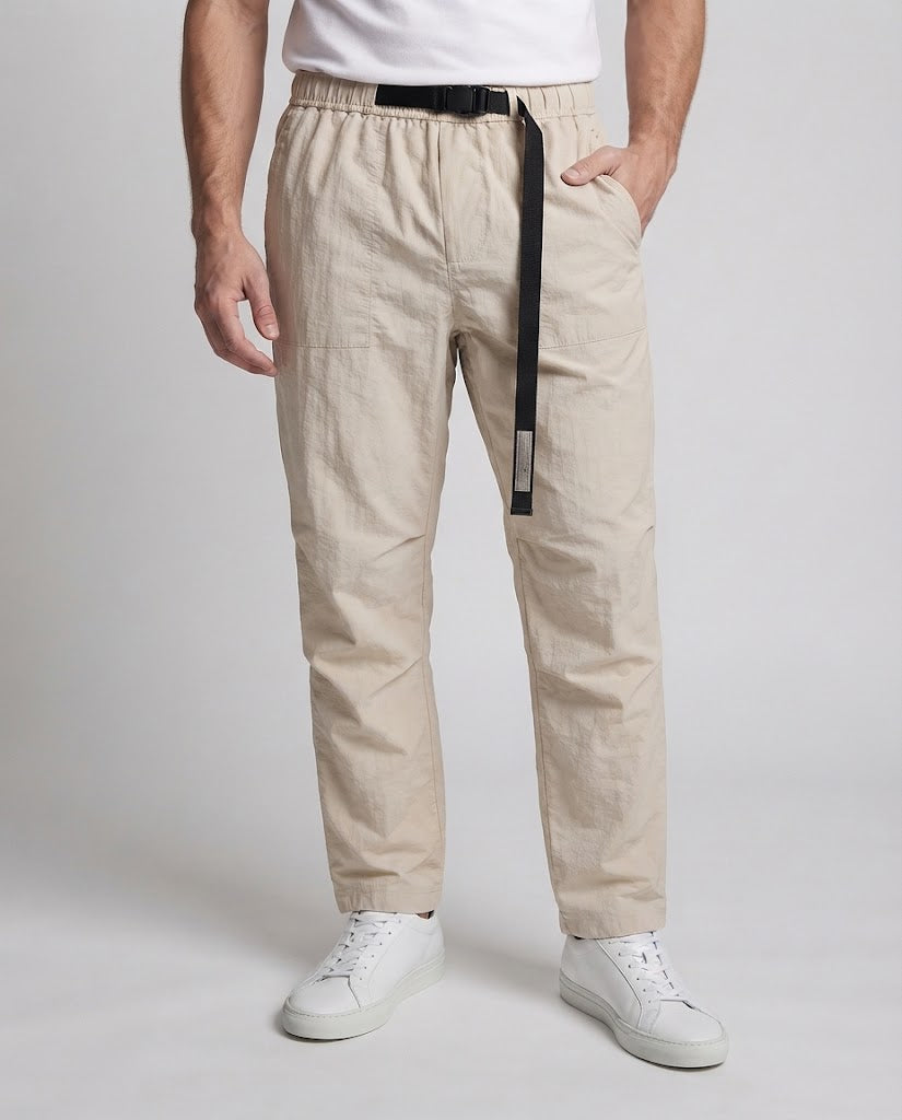 Herren Leichte technische Cargo-Hose mit elastischem Bund und Gurtverschluss Shop Nory