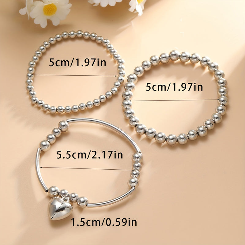 Herz Perlenarmband | Shop Nory
