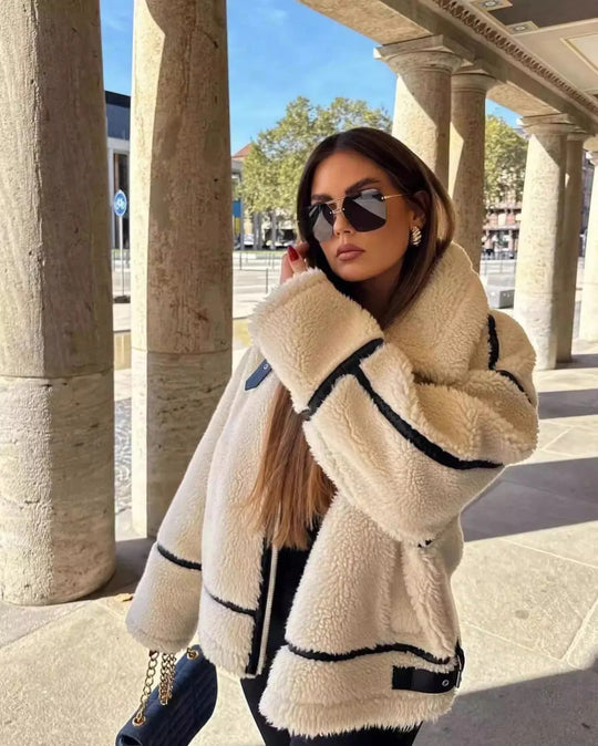 Shop Nory | Weiche, Warme Teddyjacke