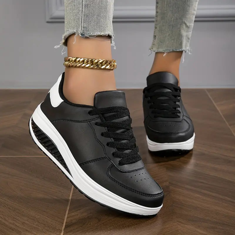 Bequeme rutschfeste Schuhe mit schmerzlindernder dicke Sohle