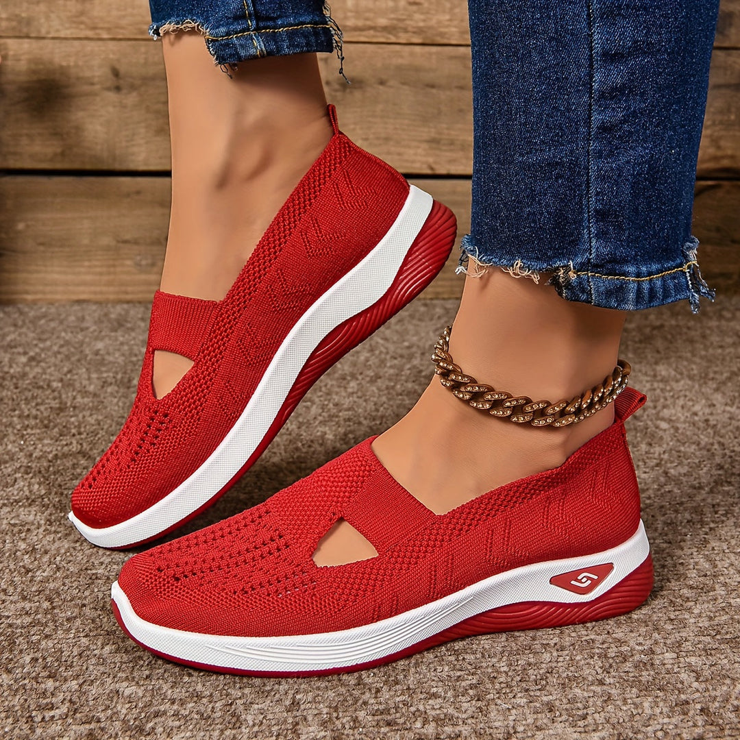 Atmungsaktive Orthopädische Slip-On Sneakers für Damen