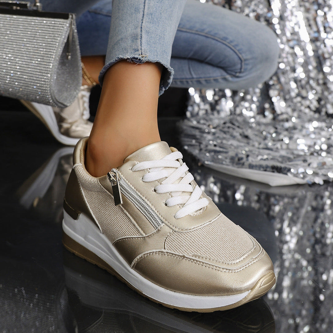 Orthopädische Schuhe mit seitlichem Reißverschluss