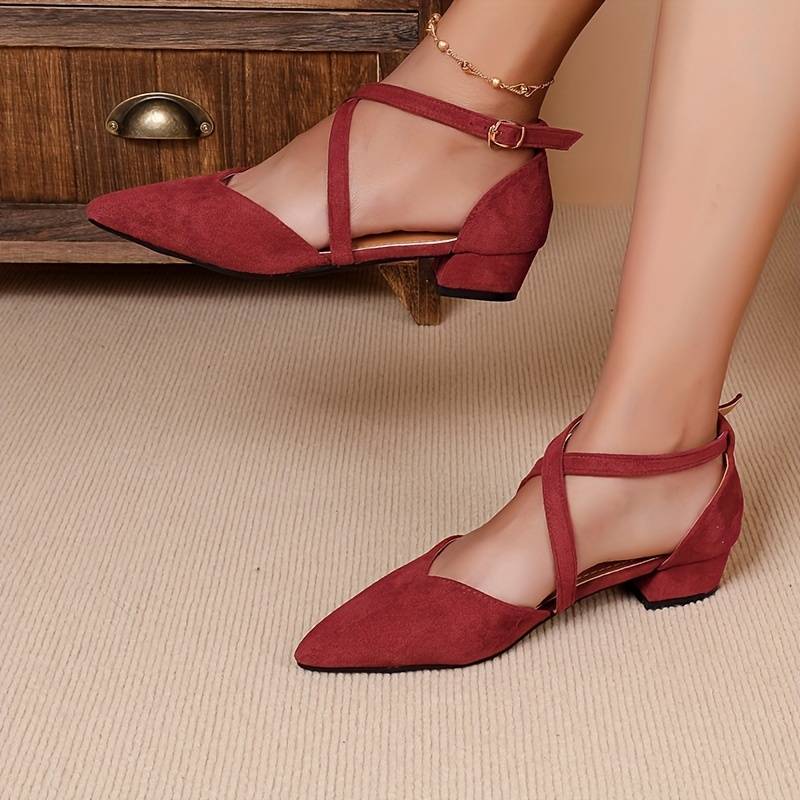 Mode Flache Damenschuhe Einfarbiges Design