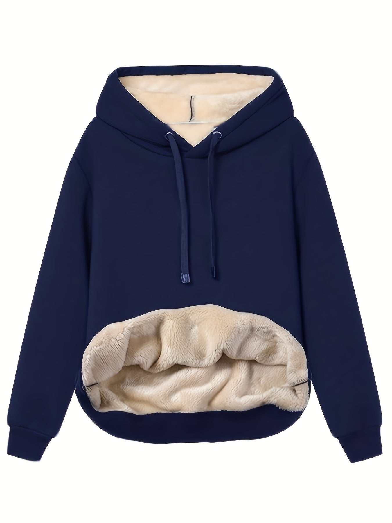 Warme Winterkuscheligkeit mit Fleece Hoodie