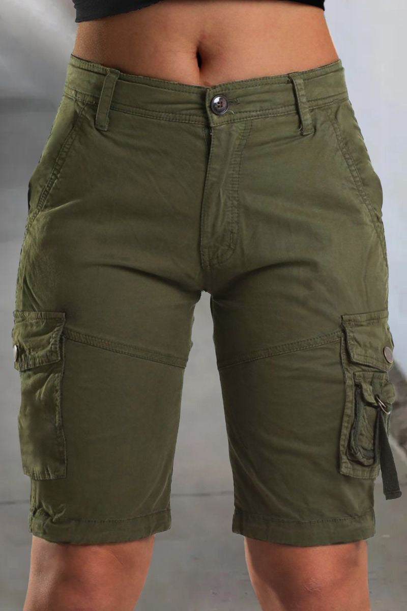Stilvolle Mid-Cargo-Shorts