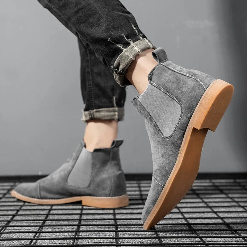 Wildleder Chelsea Boots für Herren Stilvoll & Nachhaltig