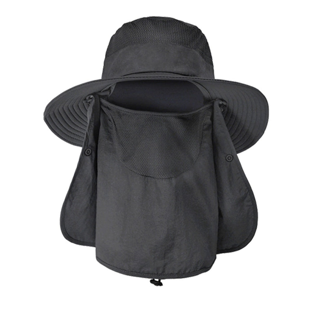 Shopnory | Vollabdeckung Gesicht Sonnenschutz Maske im Freien UV Eimer Hut