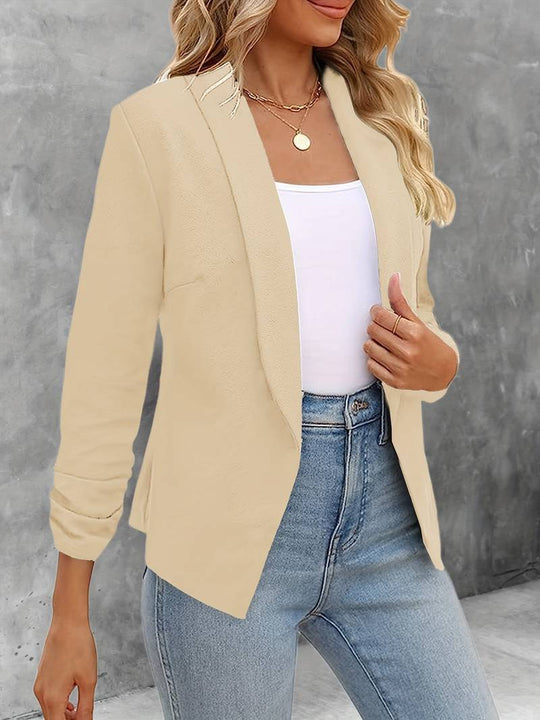 Stilvoller Blazer mit Offener Vorderseite