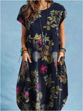 Neue Mode Baumwolle Freizeitkleid