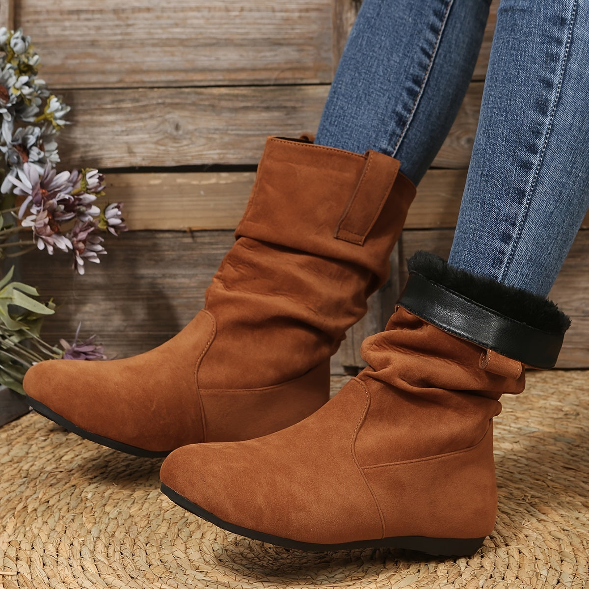 Warme und Bequeme Stiefeletten