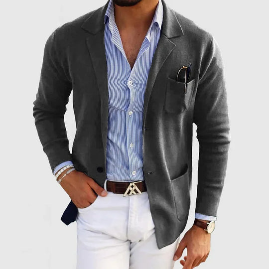 ShopNory | Stilvolle Herrenblazer mit Lässigen Details