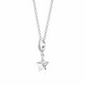 Silber Facettierter Stern Charms Halskette | Shop Nory