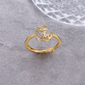 Märchenhafte Zirkon Halbmond Kleiner Prinz Ring | Shop Nory