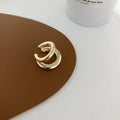 Kein Piercing Doppelring Ohrcuff | Shop Nory