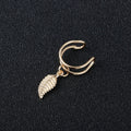 Fashion Blatt Clip Ohrringe | Shop Nory