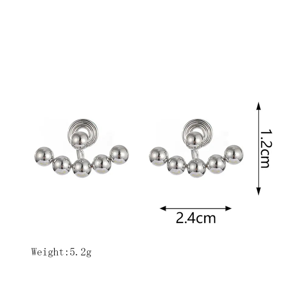 Luxus Silikon Kissen Keine Piercing Ohrringe | Shop Nory