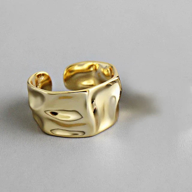 Unregelmäßige Dicke Form Minimale Ringe | Shop Nory