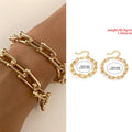 Fashion Statement Heavy Metal Bangle Bracelet | Shop Nory