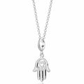 Silber Fatima Hand Charme Halskette | Shop Nory