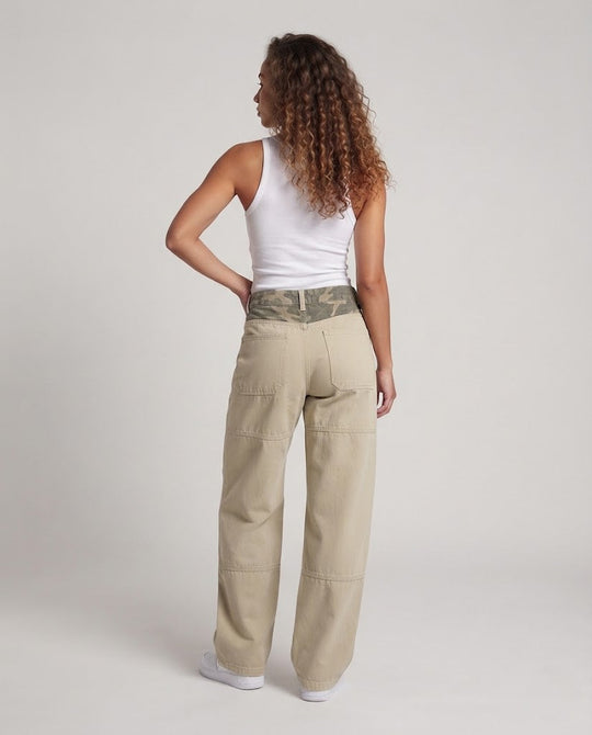 Damen Stilvolle Lockere Cargo-Hosen Shop Nory