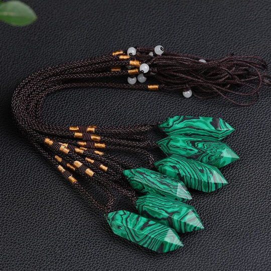 Natürliche Kristall-Amethyst-Heilende Halskette | Shop Nory