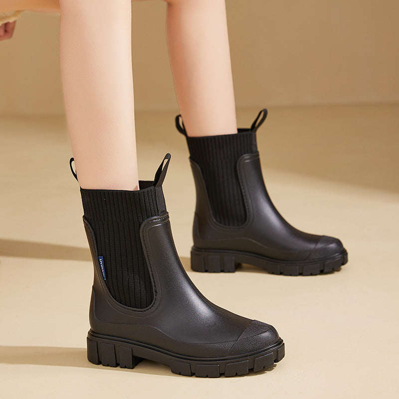ShopNory | Gummistiefel - Wasserdicht mit Antirutschsohle, Perfekt für Regenwetter