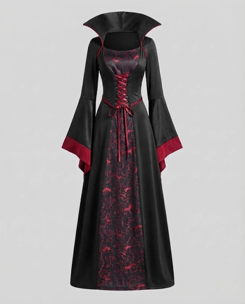 Frauen dramatisches Vampirkleid Shop Nory