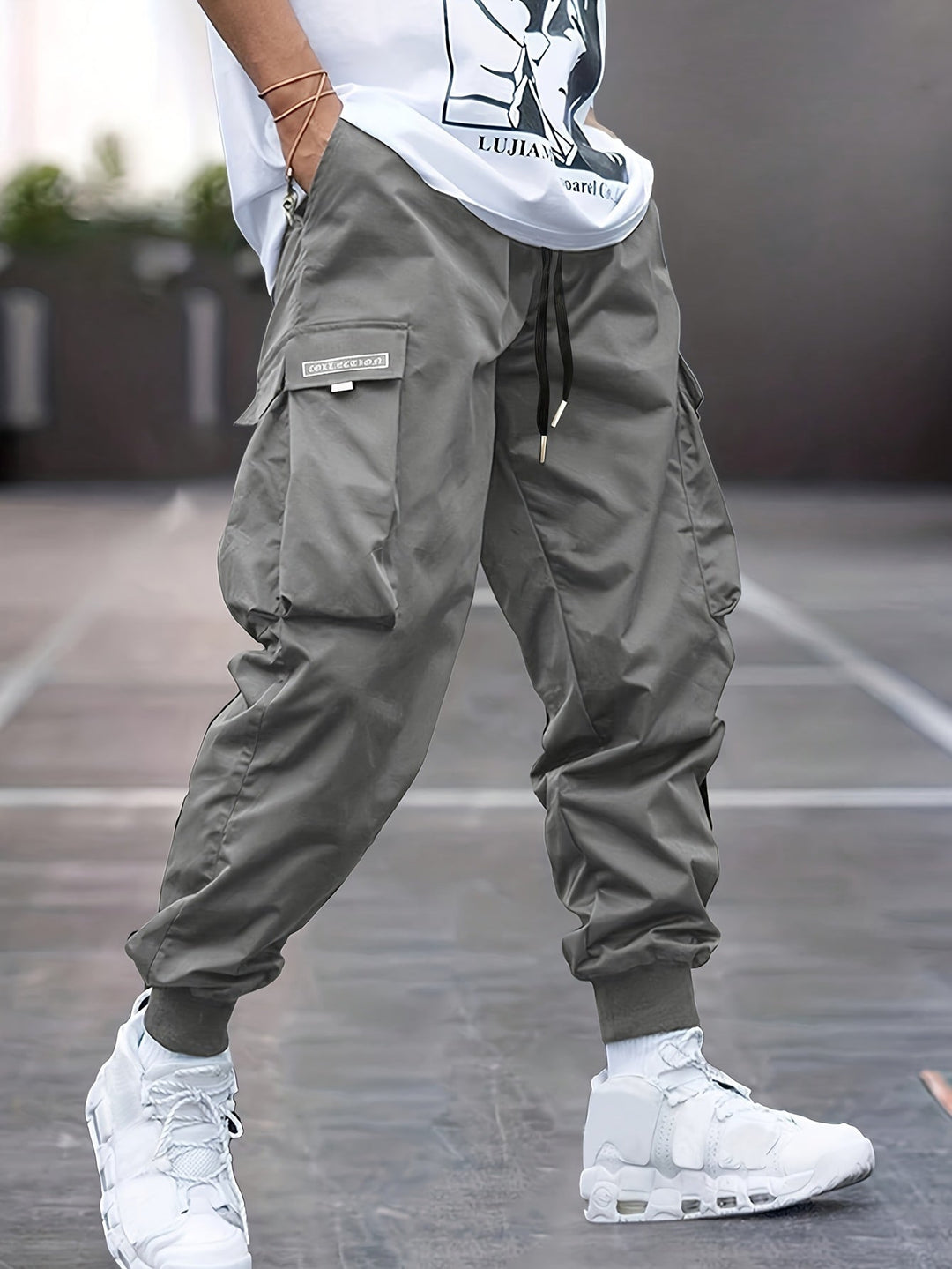 Lässige Herbst Cargo-Hose für Männer