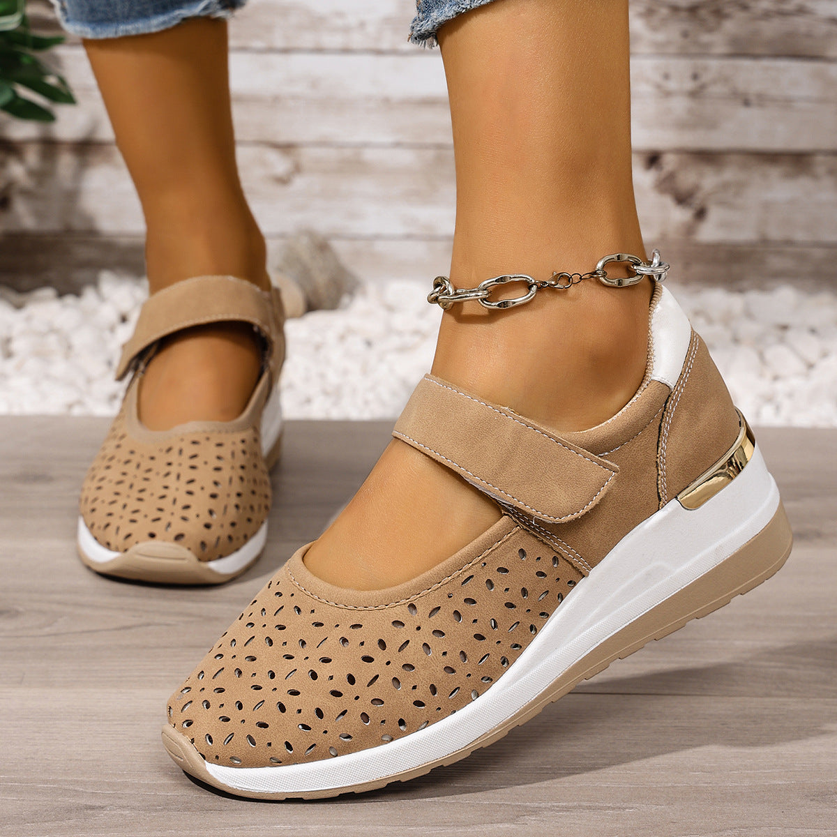 stilvolle orthopädische Turnschuhe mit atmungsaktivem Design