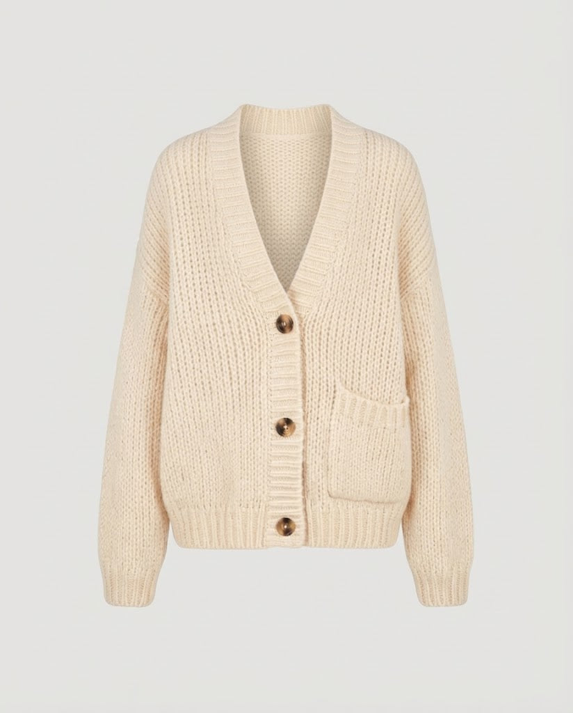 Damen Grobstrick-Pullover mit Norweger‑Muster und hohem Rollkragen Shop Nory