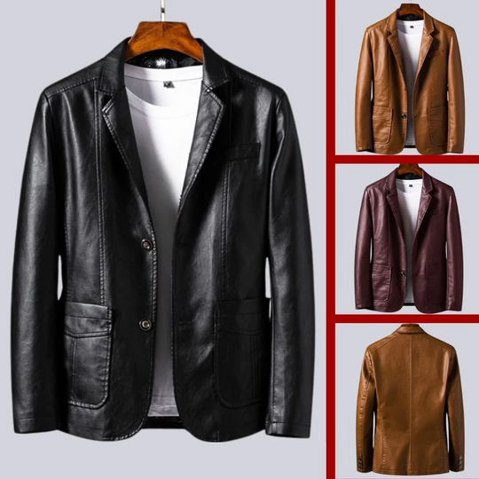 Elegante Herren-Lederjacke für jede Gelegenheit