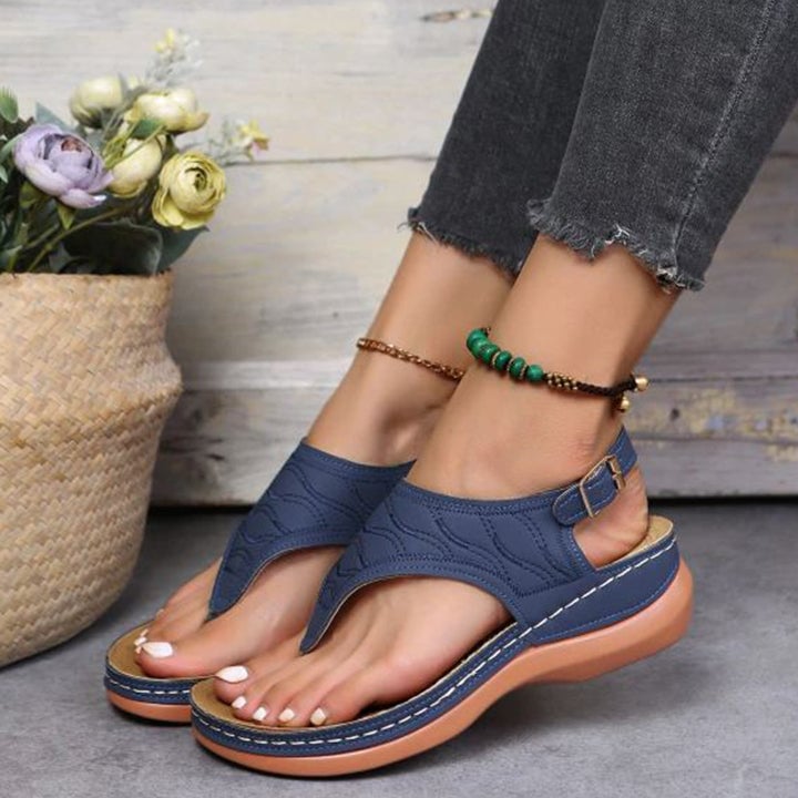 Orthopädische Soman-Strandflip-Flops für Komfort