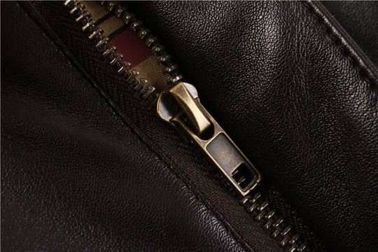 Herren Lederjacke mit praktischen Taschen