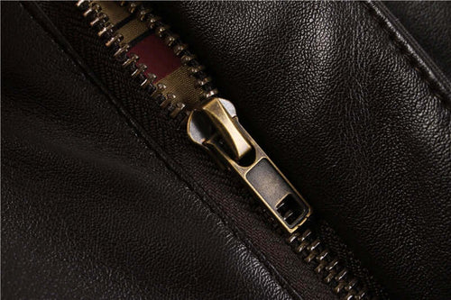 Herren Lederjacke mit praktischen Taschen
