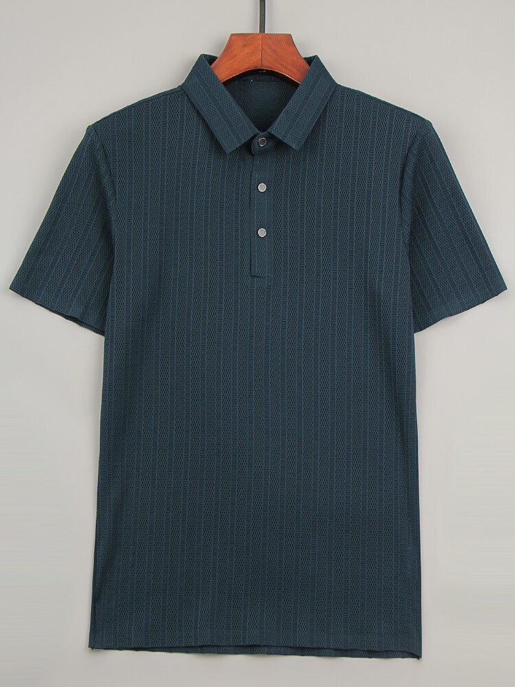 Herren Poloshirt Aus Seide