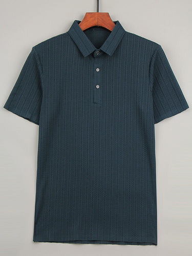 Herren Poloshirt Aus Seide