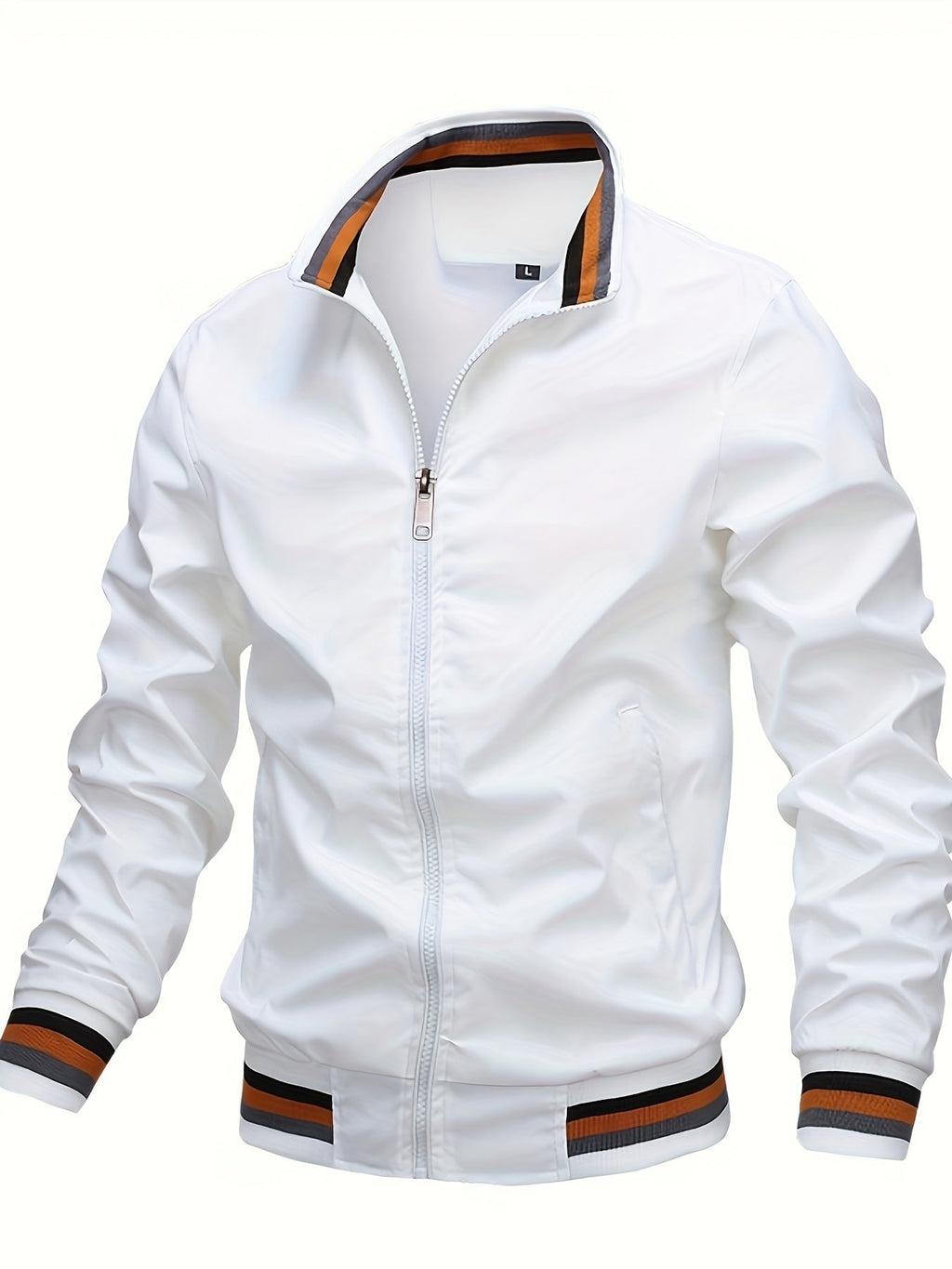 Shopnory | Jacke Einheitliche Farbe Polyester