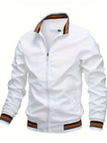 Shopnory | Jacke Einheitliche Farbe Polyester