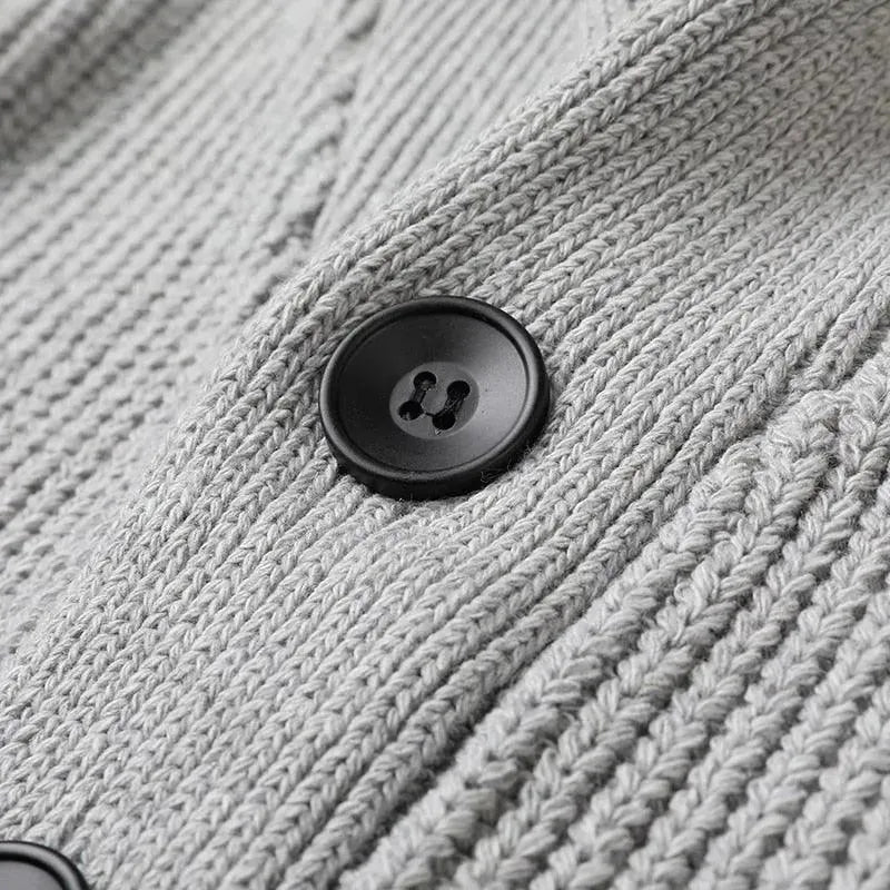 Sie Die Wärme Herren Strickjacke