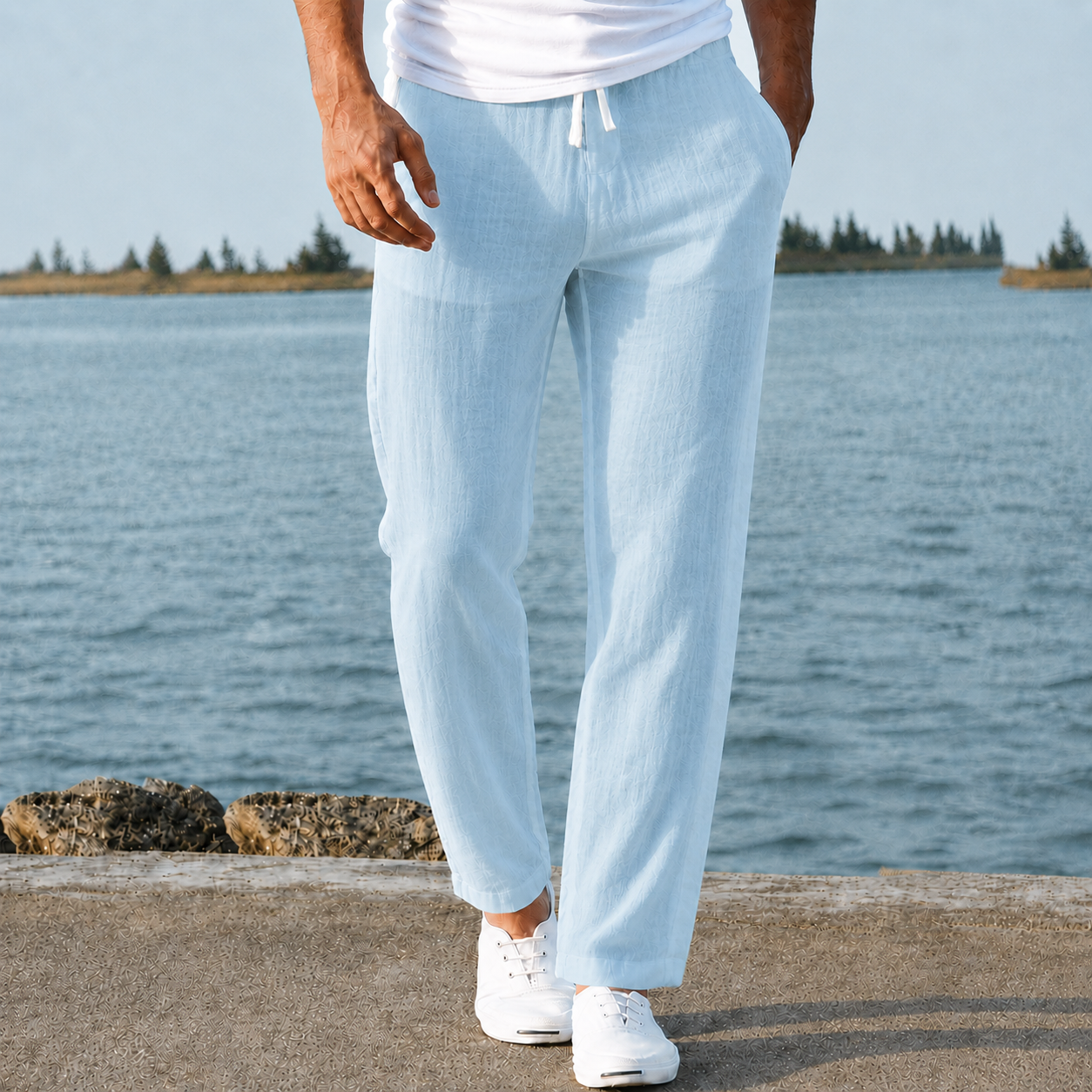 ShopNory | Leichte Herrenhose Lässig, Bequem & Atmungsaktiv