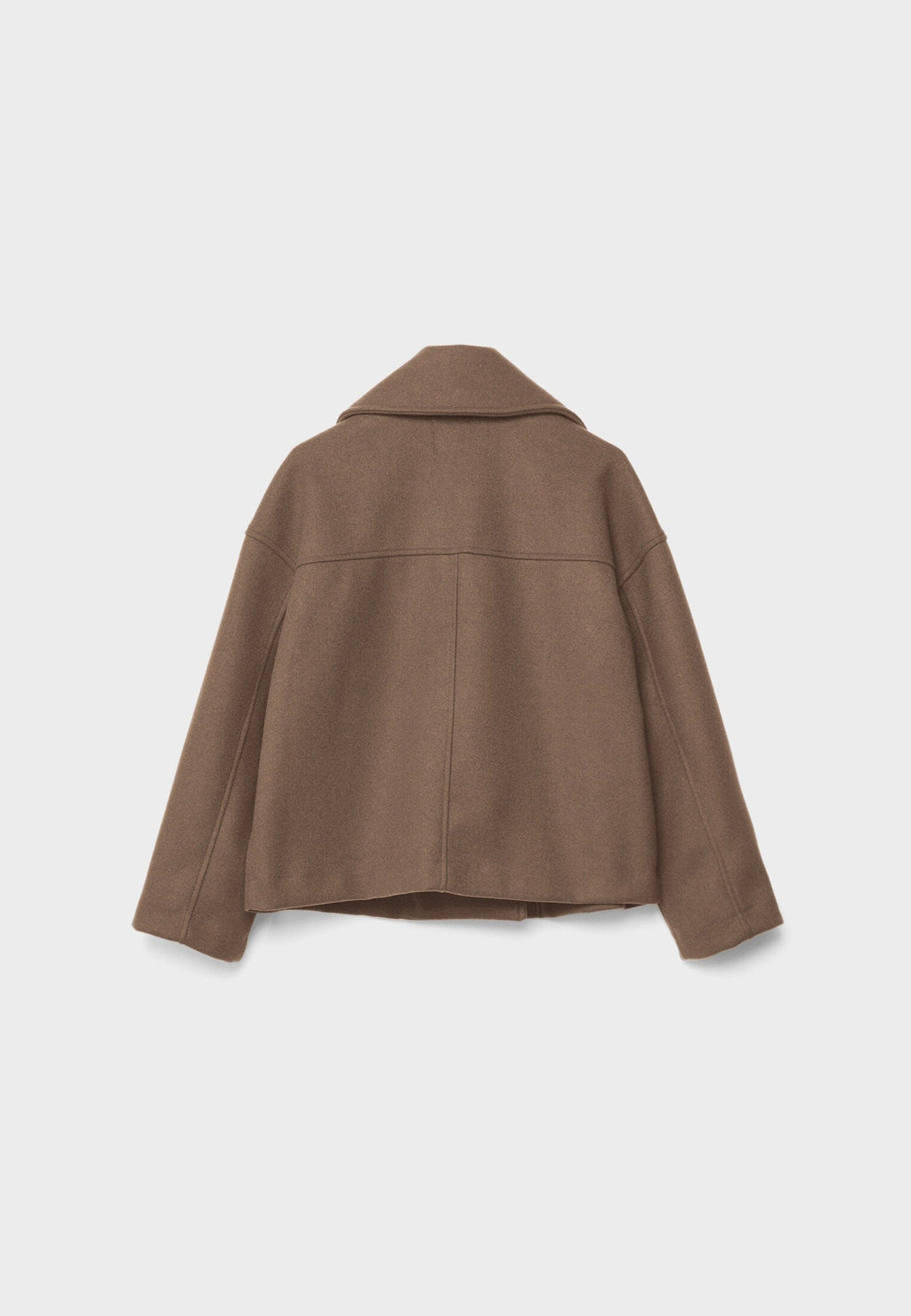 ShopNory | Damen Kurzer Mantel Oversize Herbst Übergang
