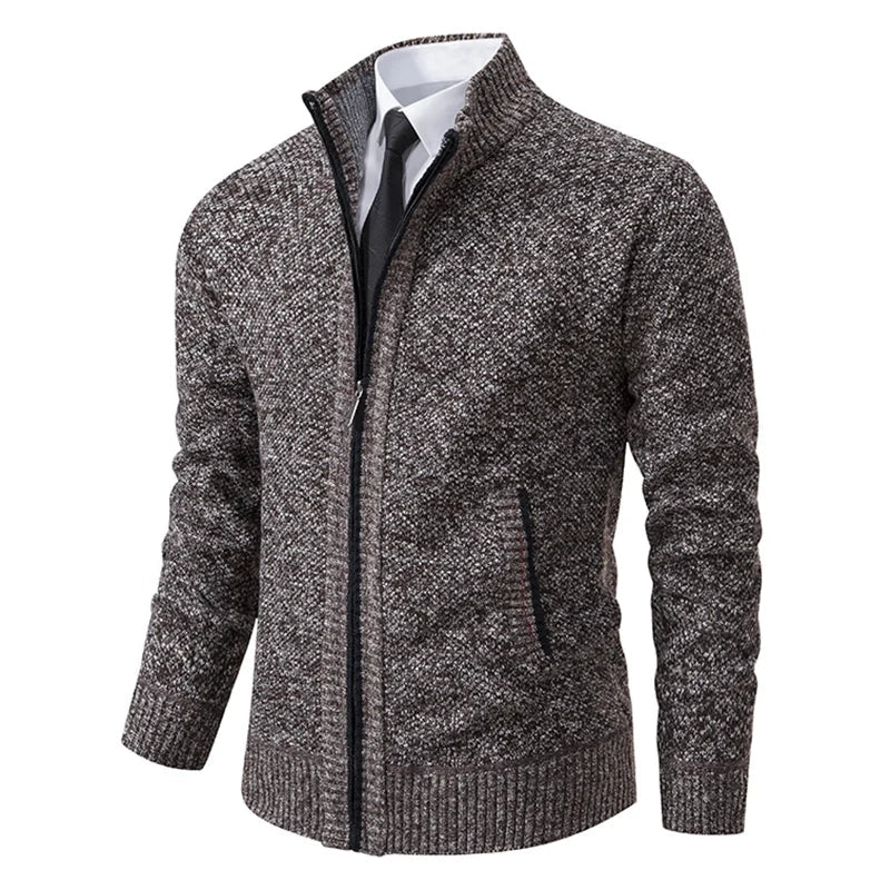Stilvoll und Warmer Strickpullover für Männer