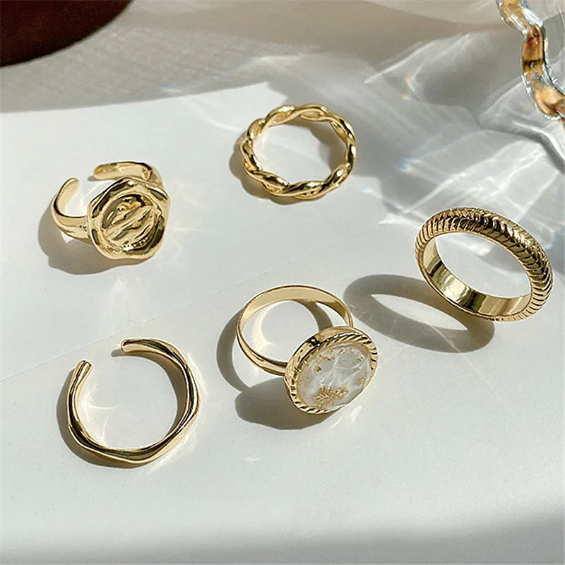 Fünfteiliges Kombinationsset Ringe | Shop Nory