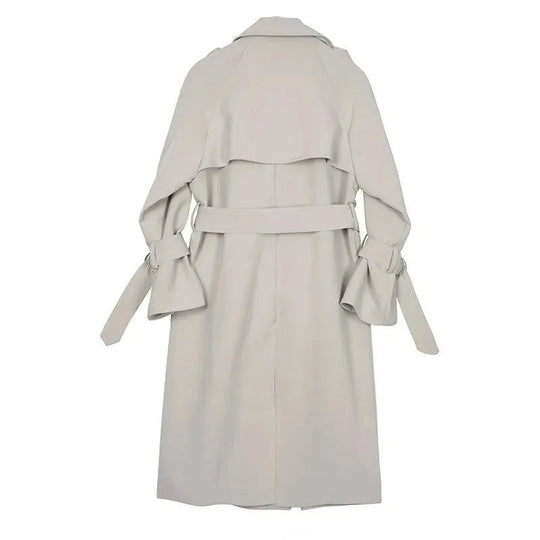 Ausgestellter Ärmel Trenchcoat für Damen